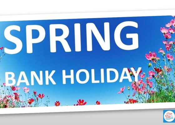 Spring Bank Holiday! No Lessons Monday 31 May to Sunday 6 June inclusive
